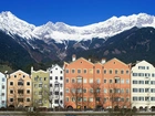 Austria, Innsbruck, Domy, Góry
