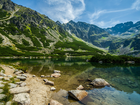 Tatry, Czarny, Staw, Gąsienicowy, Głazy