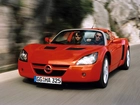 Czerwony, Opel Speedster