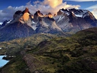 Góry, Del Paine, Patagonia