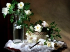 Białe, Dzikie Róże, Kompozycja