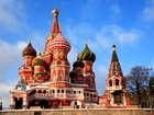 Katedra, Saint Basils, Moskwa, Rosja