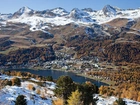 Alpy, Lasy, Jezioro, Kurort, St.Moritz