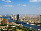 Egipt, Kair, Miasto, Rzeka