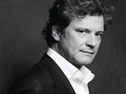 Colin Firth, aktor, mężczyzna, czarno-białe