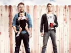 Film, Sąsiedzi, Neighbors, Mężczyźni, Dziecko, Aktorzy, Seth Rogen, Zac Efron, Płot