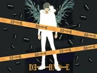 Death Note, chłopak, anioł, skrzydła, śmierć