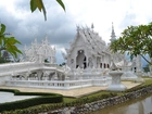 Biała, Świątynia, Chiang Mai, Tajlandia