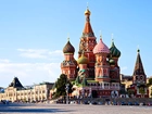 Katedra, Św. Bazylego, Cerkiew, Moskwa, Rosja