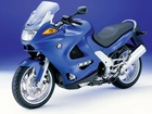 Niebieski, Motocykl, BMW K1200S