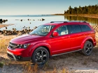 Dodge, Journey, Las, Jezioro, Kamienie