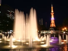 Fontanna, Park Odori, Sapporo, Japonia