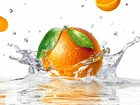 Pomarańcza, Woda