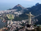 Brazylia, Rio de Janeiro, Miasto, Statua Chrystusa Zbawiciela, Wzgórza