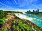 Wodospad, Niagara, Z lotu ptaka