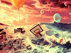 Cyril Rolando, Morze, Przedmioty