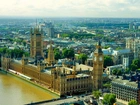 Pałac Westminster, Londyn, Panorama, Miasta