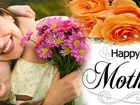 Dzień, Matki, Kwiaty, Życzenia
