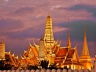 Bangkok, Miasto, Nocą, Świątynie