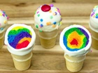 Jedzenie, Lody, Kolorowe