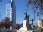 Chile, Santiago, Drapacze Chmur, Pomnik