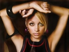 Nicole Richie,tatuaż , wzrok , oczy , spojrznie