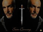 Sean Connery,miecz, twarze