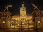 Pałac, Charlottenburg, Berlin, Nocą