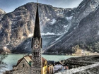 Kościół, Hallstatt, Austria