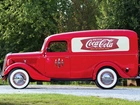 1937, Ford, Panel, "Coca Cola", Van