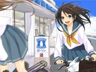 Dziewczyny, Rowery, Ulica, Anime
