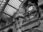 Zabytkowy, Dworzec, Antwerpia, Zegar