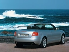 Srebrne, Audi A4, Cabrio, Fale