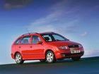 Czerwona, Skoda Fabia