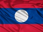 Flaga, Laos