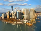 Manhattan, Drapacze Chmur, Z lotu ptaka