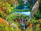 Park Narodowy, Plitvice, Jesień