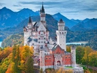 Zamek, Jesień, Bawaria