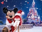 Disneyland, Myszka Miki, List, Zamek, Śnieg