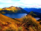 Park, Narodowy, Fiordland, Jezioro, Góry, Nowa Zelandia