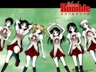 School Rumble, dziewczyny, plisowane spódniczki