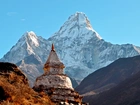 Himalaje, Góry, Szczyt, Ama Dablam, Świątynia