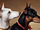 Carl Reichert, Dobermany, Obraz