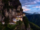 Buddyjskie, Świątynie, Klasztor, Skały, Góry, Azja