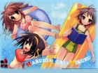 Suzumiya Haruhi No Yuuutsu,Haruhi, Yuki, Mikuru