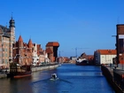 Gdańsk, Stare Miasto, Nabrzeże, Budynki