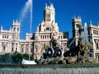 Madryt, Plaza de Cibeles, Fontanna de Cibeles,  Bogini Kybele,
Hiszpania