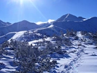 Tatry, Polska, Zima, Promienie Słońca