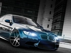 Niebieskie, Auto, BMW, Tuning