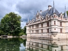 Zamek, Azay, le Rideau, Francja